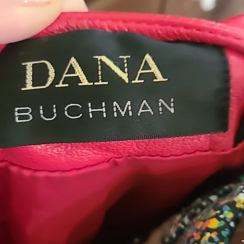 Dana Buchman Red Butter Soft Leather Moto Biker Jacket Size 8 - Picture 2 of 11